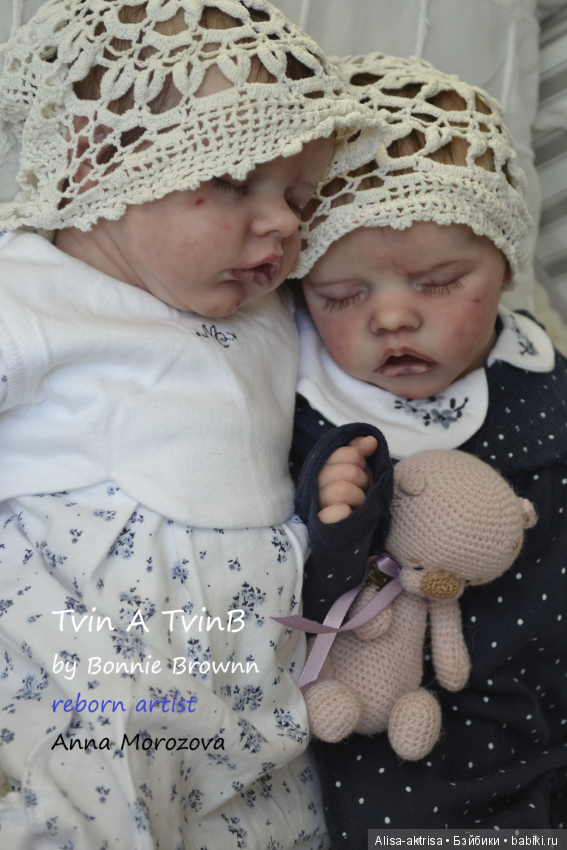 Мои милые близнецы! Куклы реборн Анны Морозовой