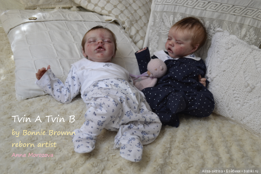 Мои милые близнецы! Куклы реборн Анны Морозовой (фото 2)