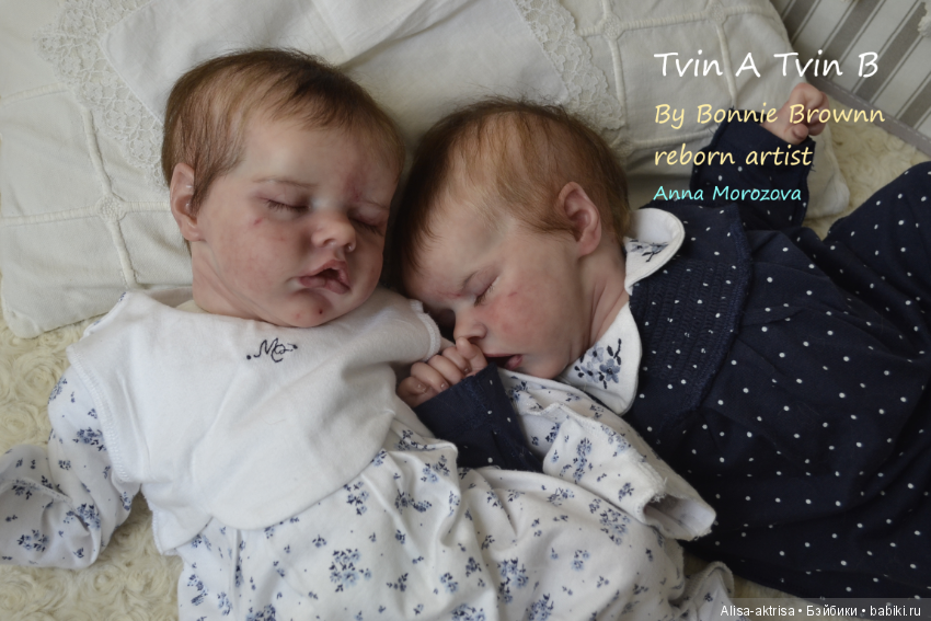 Мои милые близнецы! Куклы реборн Анны Морозовой (фото 6)