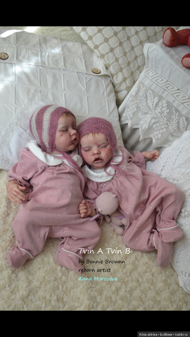 Мои милые близнецы! Куклы реборн Анны Морозовой (фото 9)