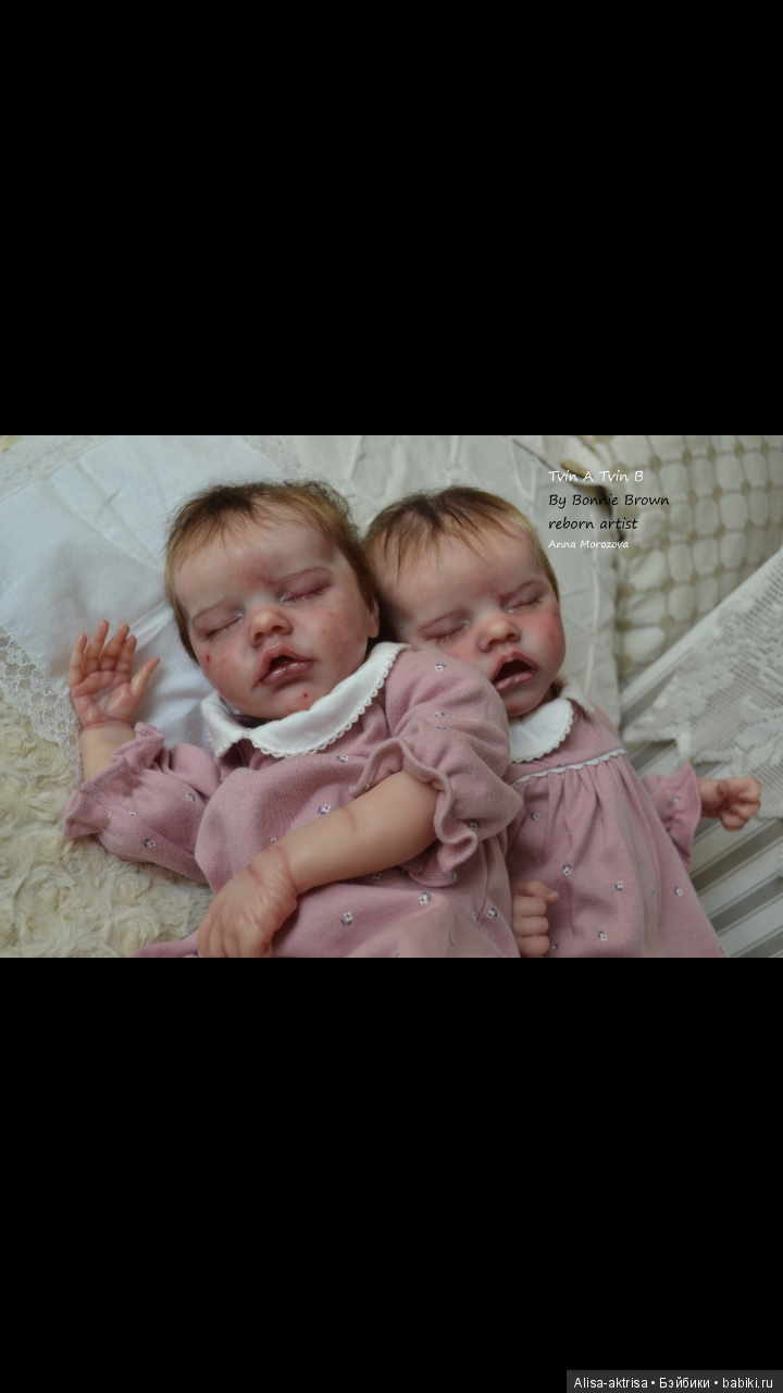 Мои милые близнецы! Куклы реборн Анны Морозовой (фото 10)