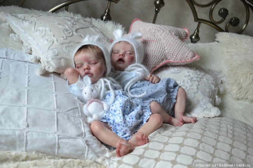 Мои милые близнецы! Куклы реборн Анны Морозовой