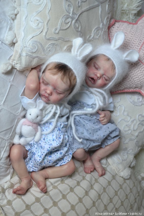 Мои милые близнецы! Куклы реборн Анны Морозовой