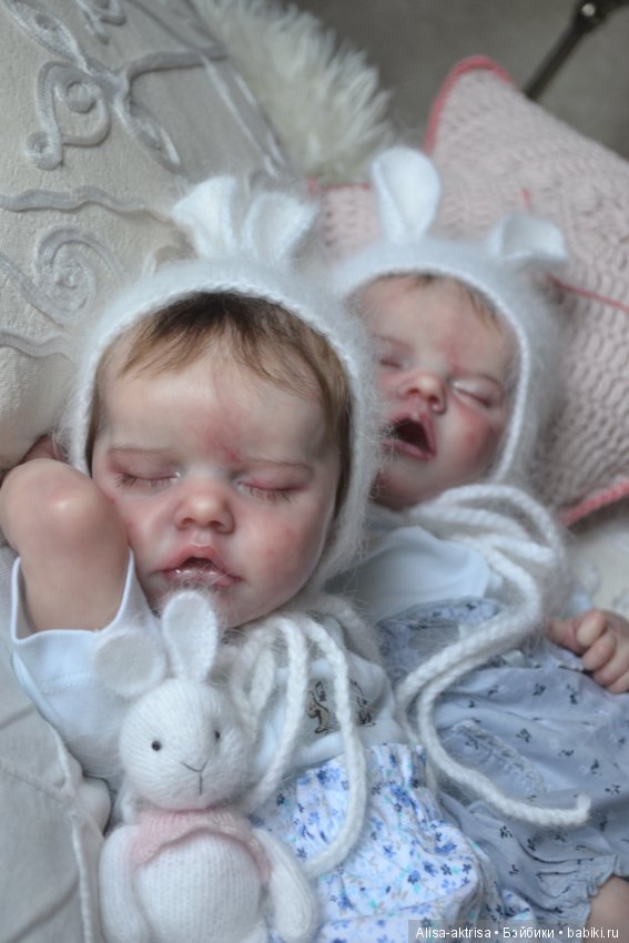 Мои милые близнецы! Куклы реборн Анны Морозовой