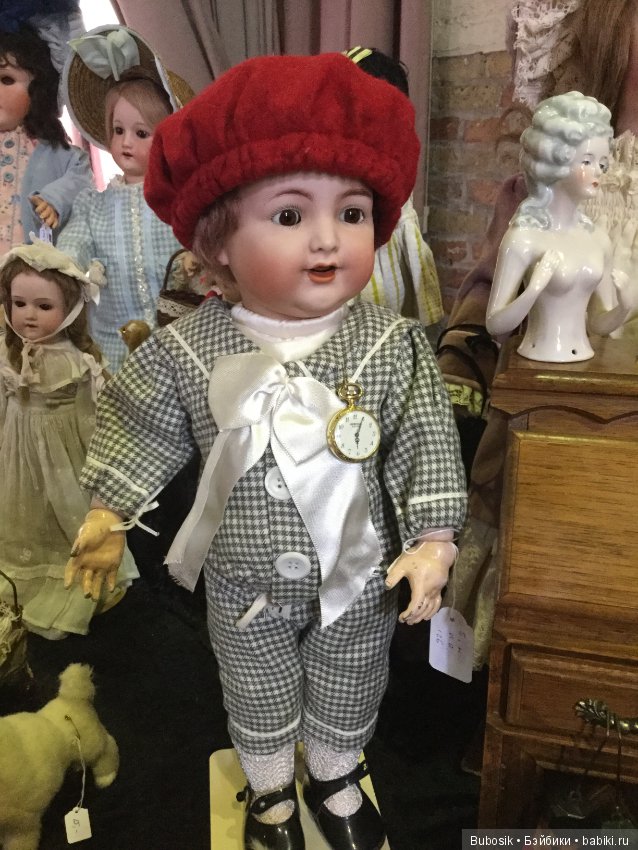 Выставка антикварных кукол в Брюгге. Часть 2 (фото 6)