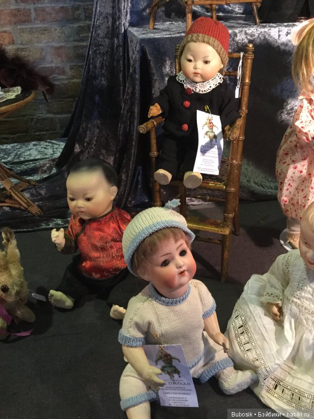 Выставка антикварных кукол в Брюгге. Часть 2
