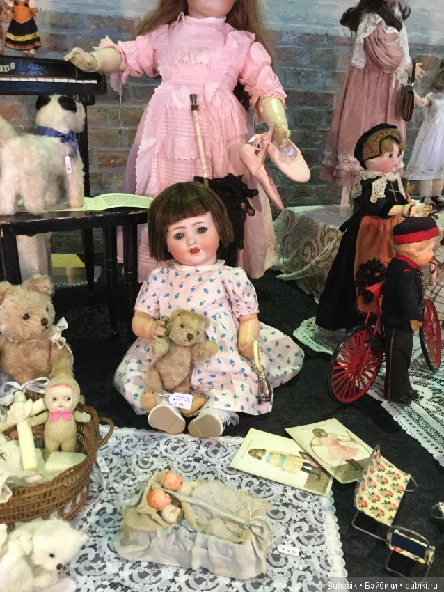 Выставка антикварных кукол в Брюгге. Часть 2