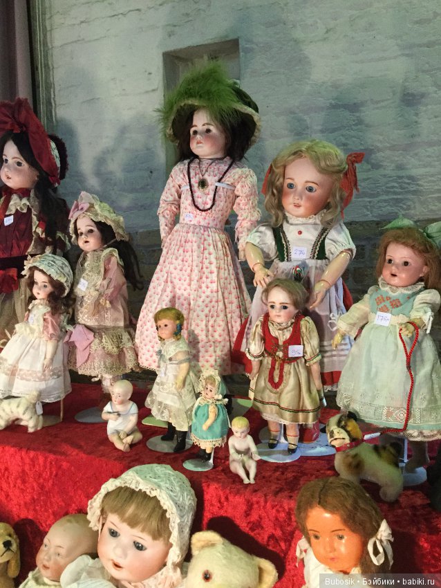 Выставка антикварных кукол в Брюгге. Часть 2