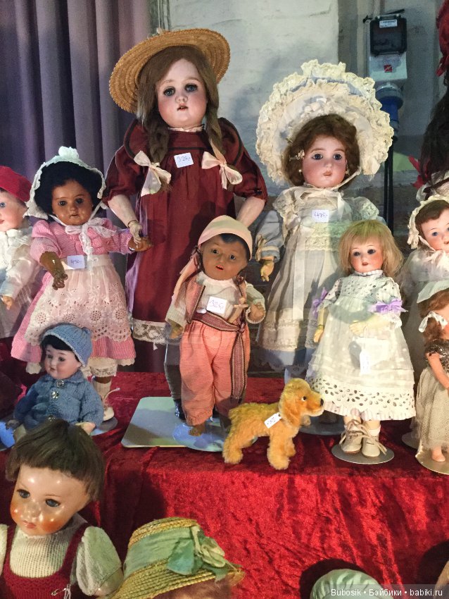 Выставка антикварных кукол в Брюгге. Часть 2