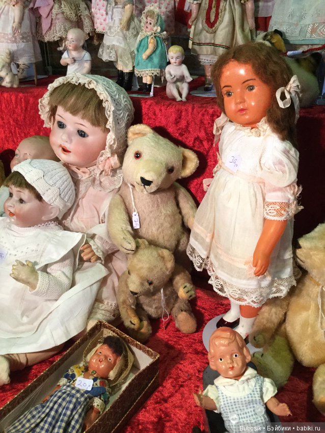 Выставка антикварных кукол в Брюгге. Часть 2