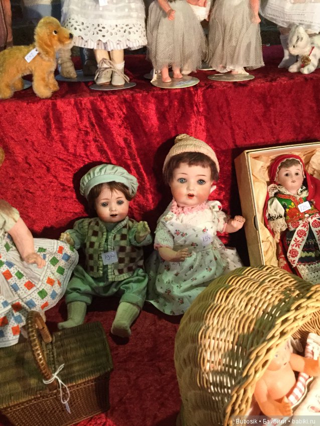 Выставка антикварных кукол в Брюгге. Часть 2