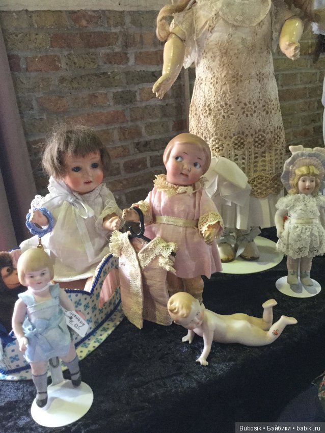 Выставка антикварных кукол в Брюгге. Часть 2 (фото 8)