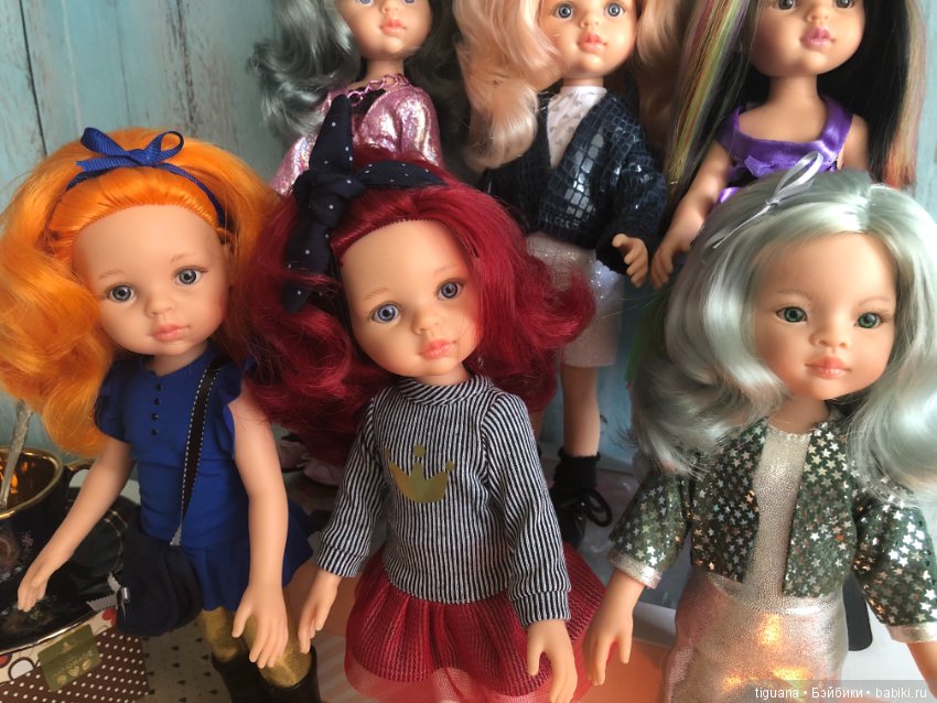 Разноцветные подружки Paola Reina