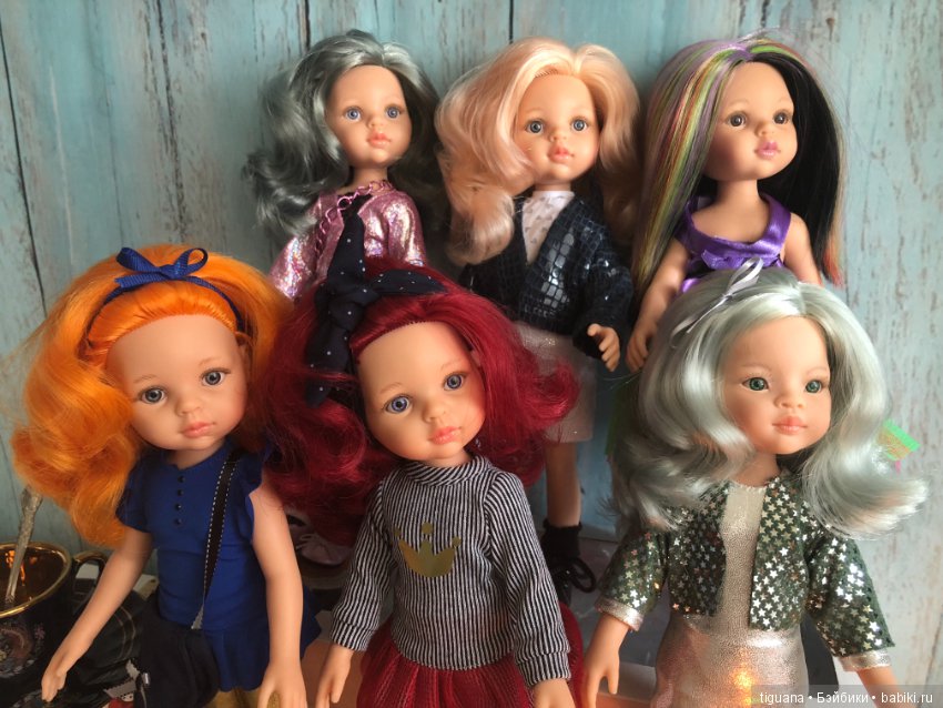 Разноцветные подружки Paola Reina