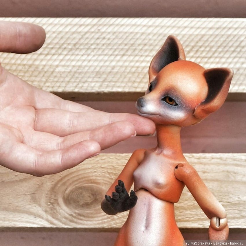 От "А" до "Я" — Авторские шарнирные куклы своими руками: лепка (фото 4)