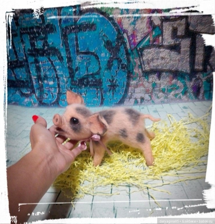 Поросёнок, символ 2019 года (фото 10)