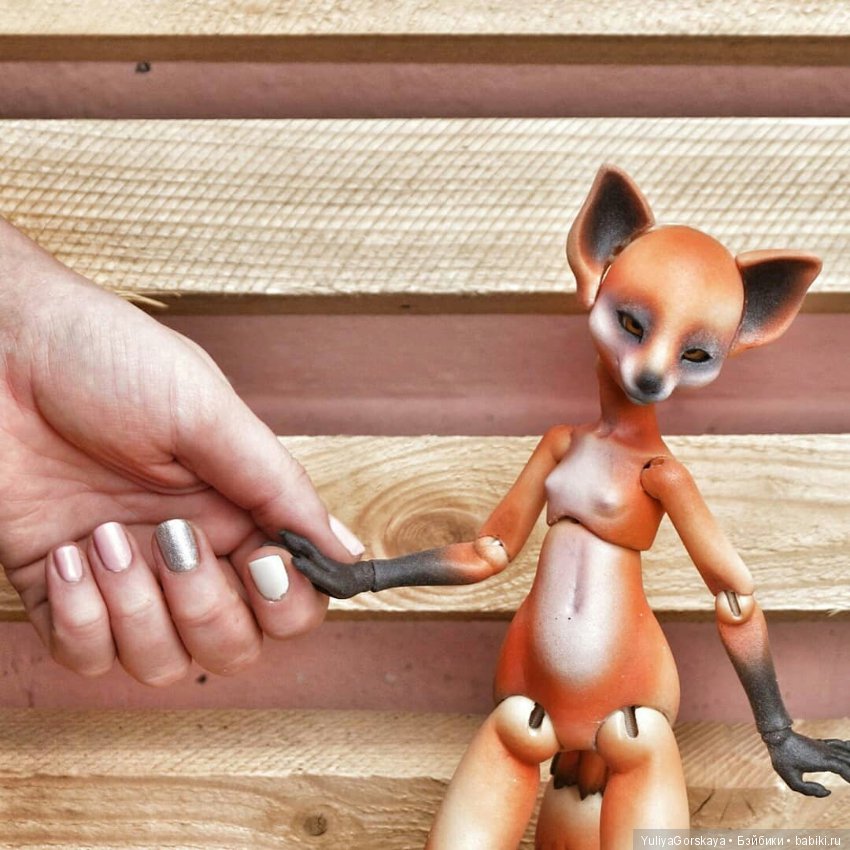 От "А" до "Я" — Авторские шарнирные куклы своими руками: лепка (фото 3)