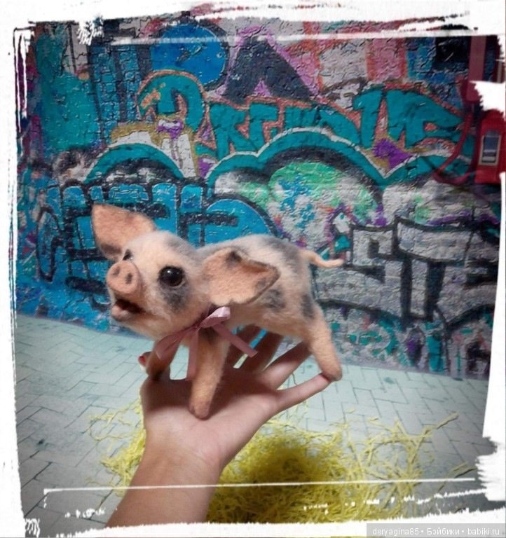 Поросёнок, символ 2019 года (фото 3)