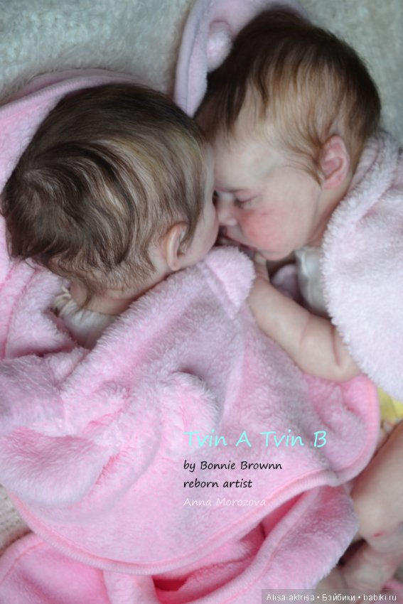 Tvin A и Tvin B - близняшки умиляшки. Куклы реборн Анны Морозовой. Часть 2