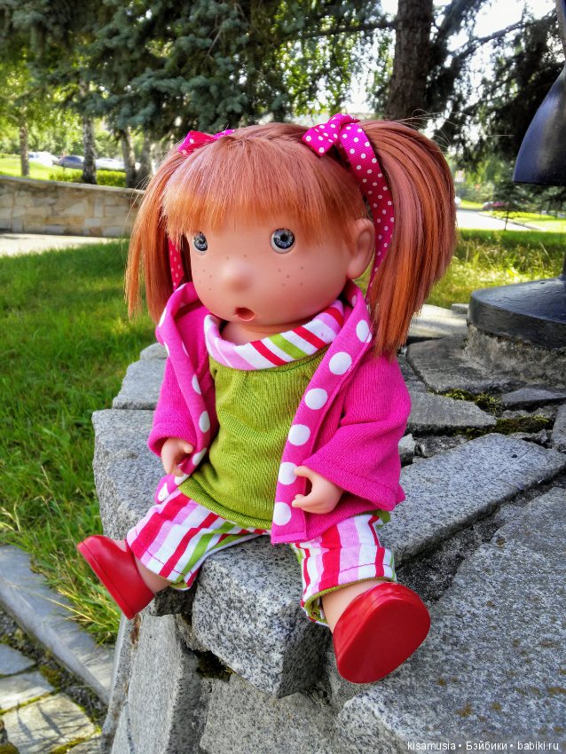 Смешная Тилина. Кукла от lamagik