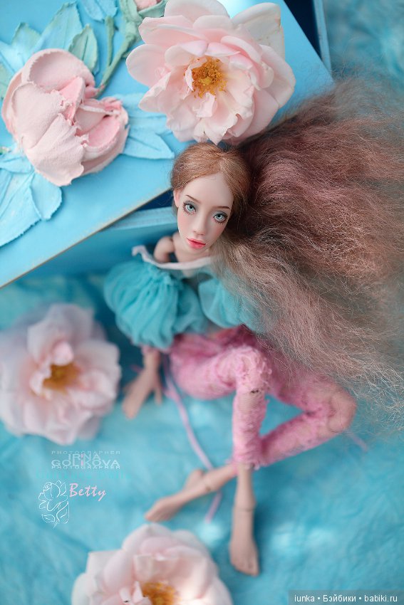 *Betty* - BJD авторская коллекционная шарнирная полиуретановая кукла (фото 9)