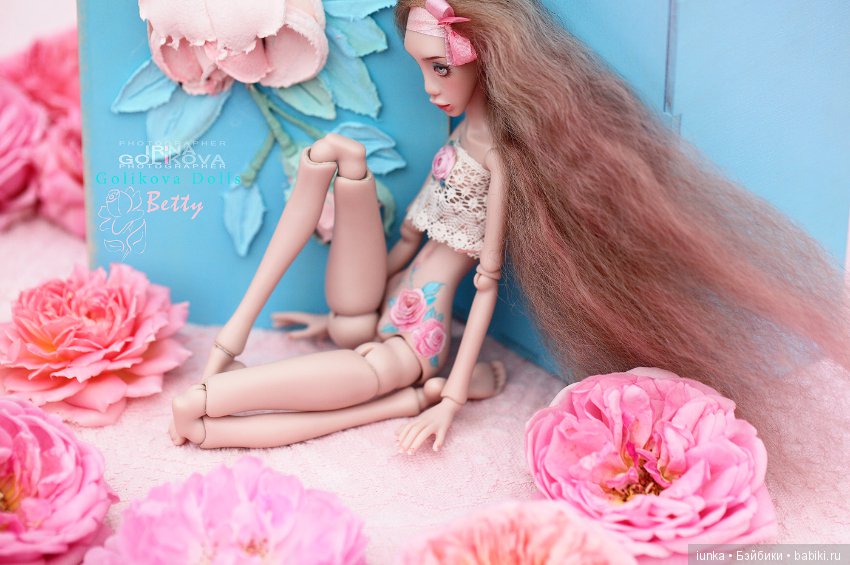 *Betty* - BJD авторская коллекционная шарнирная полиуретановая кукла (фото 2)