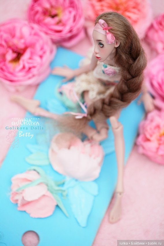 *Betty* - BJD авторская коллекционная шарнирная полиуретановая кукла (фото 3)