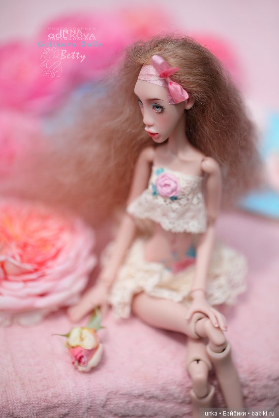 *Betty* - BJD авторская коллекционная шарнирная полиуретановая кукла (фото 4)
