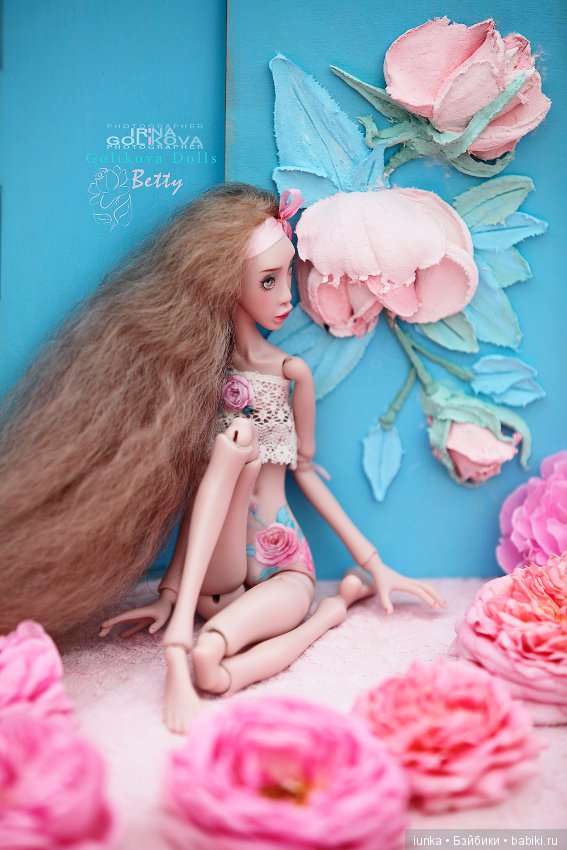 *Betty* - BJD авторская коллекционная шарнирная полиуретановая кукла (фото 5)