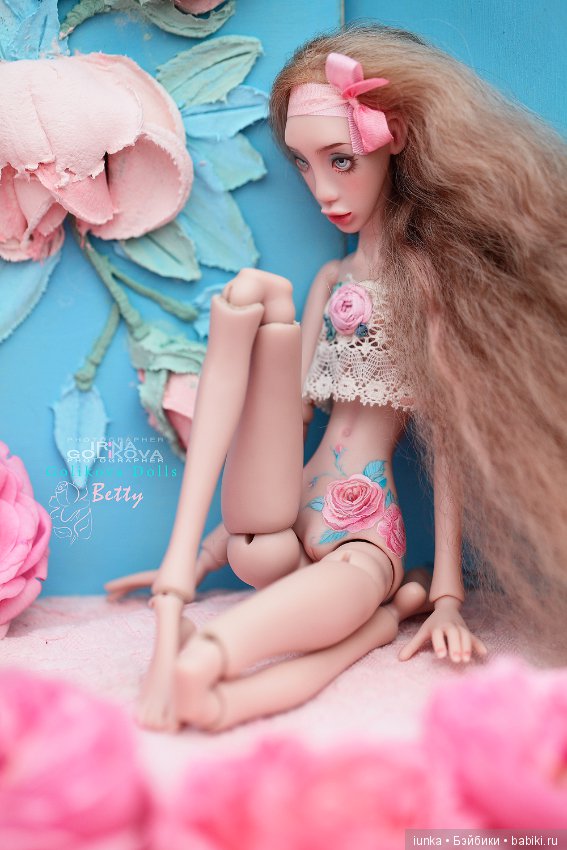 *Betty* - BJD авторская коллекционная шарнирная полиуретановая кукла
