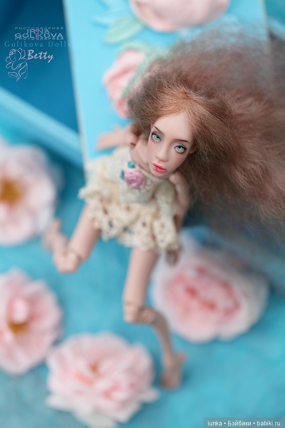 *Betty* - BJD авторская коллекционная шарнирная полиуретановая кукла (фото 8)