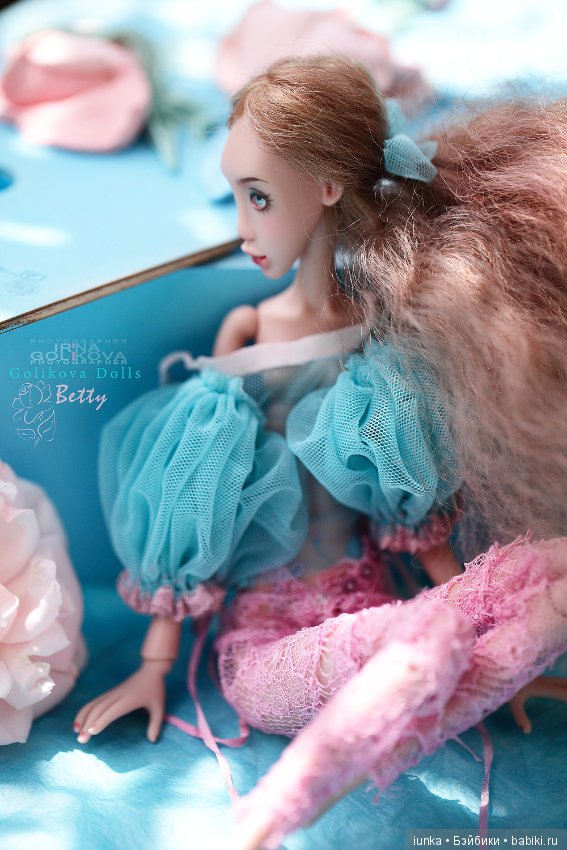 *Betty* - BJD авторская коллекционная шарнирная полиуретановая кукла (фото 7)