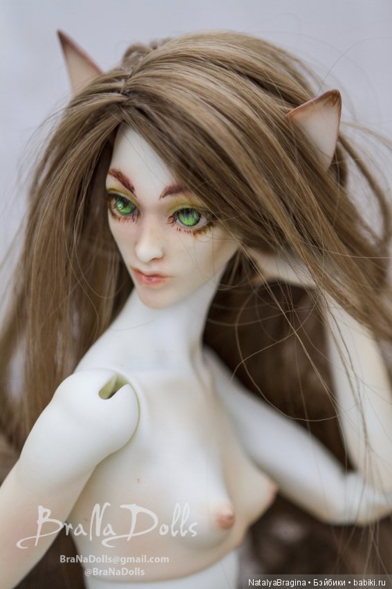 Кошка Амина — Авторские шарнирные куклы своими руками: лепка