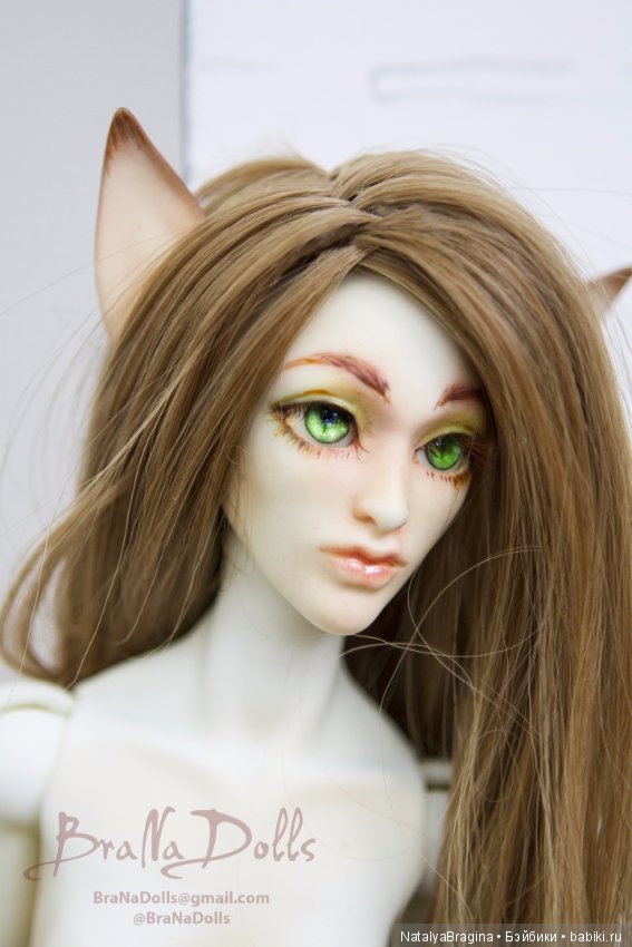 Кошка Амина — Авторские шарнирные куклы своими руками: лепка (фото 5)