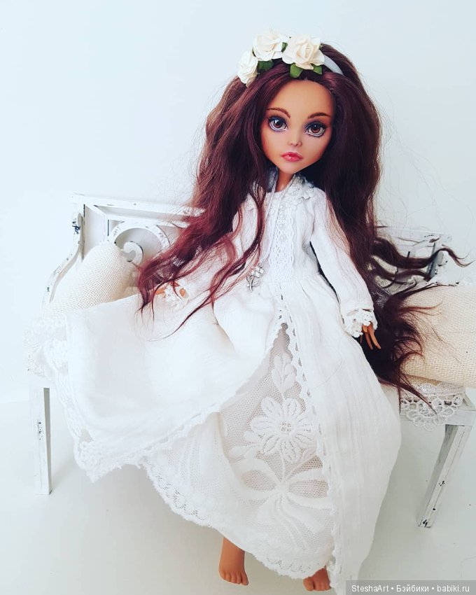 Такая разная Клео — ООАК Monster High и Ever After High: репейнт (фото 8)