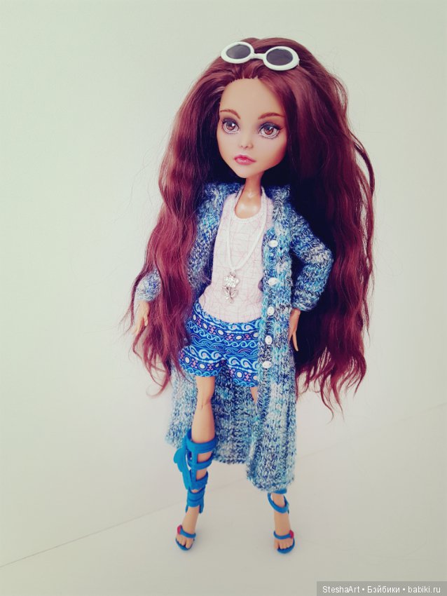 Такая разная Клео — ООАК Monster High и Ever After High: репейнт (фото 6)