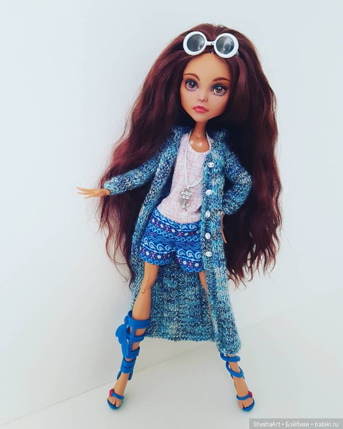 Такая разная Клео — ООАК Monster High и Ever After High: репейнт (фото 4)