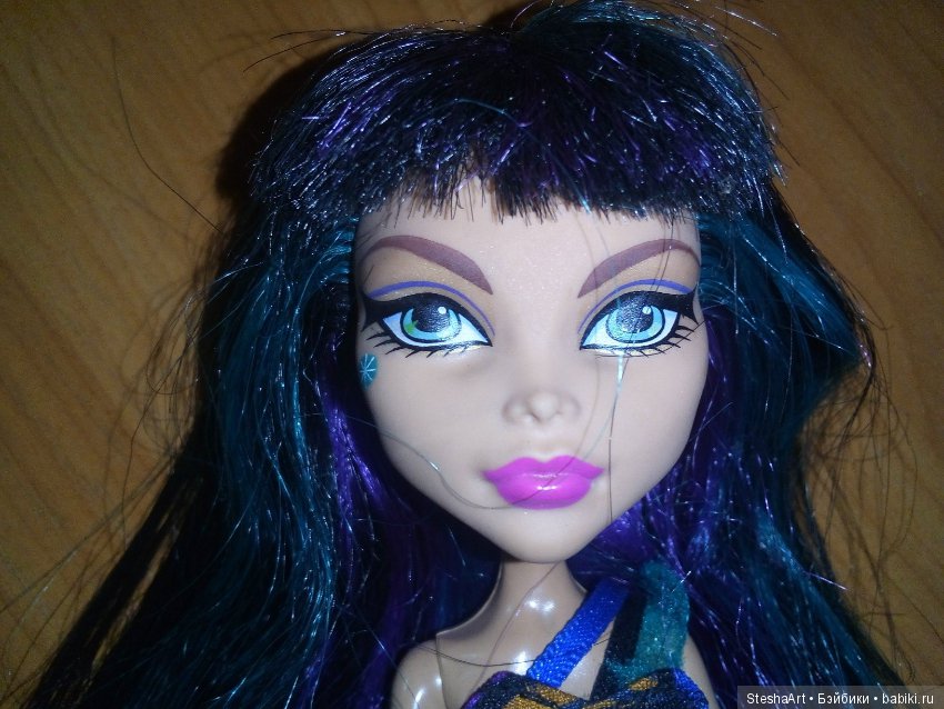 Такая разная Клео — ООАК Monster High и Ever After High: репейнт (фото 2)