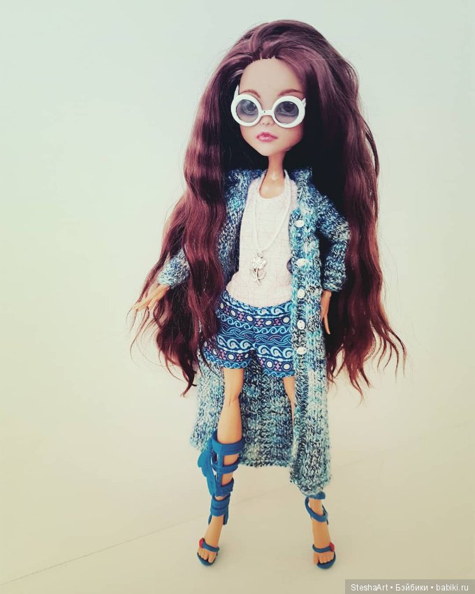 Такая разная Клео — ООАК Monster High и Ever After High: репейнт (фото 5)