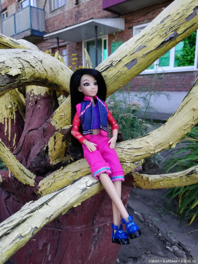 Первая прогулка — Куклы Juku Couture (Джуку): стиль Харадзюку (фото 5)