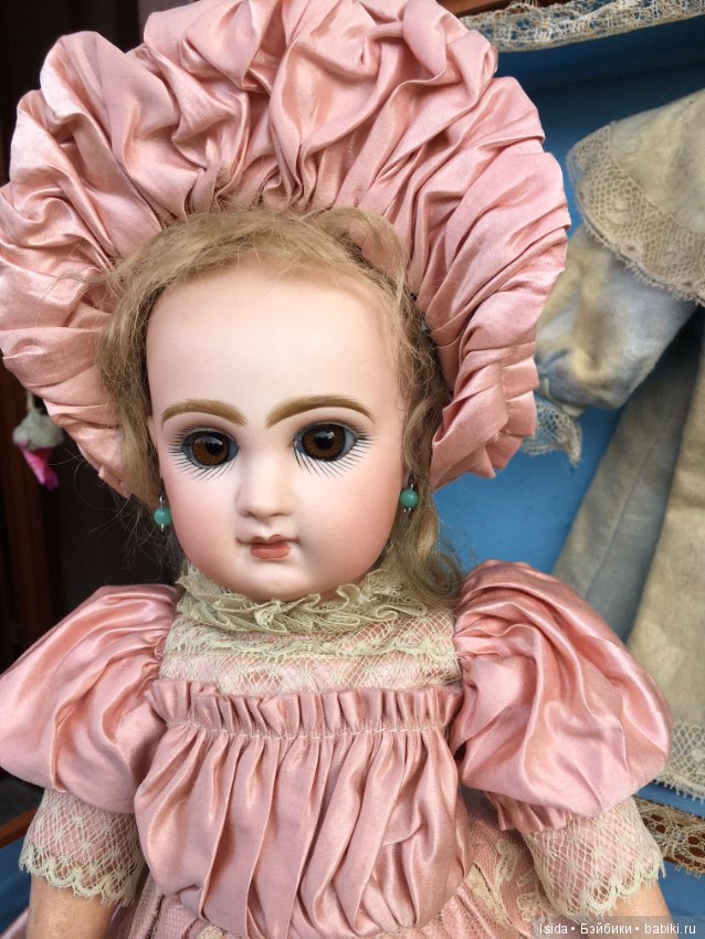 Demoiselle Jumeau с коробкой и великолепным оригинальным гардеробом (фото 6)