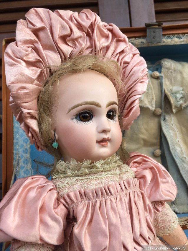 Demoiselle Jumeau с коробкой и великолепным оригинальным гардеробом (фото 4)