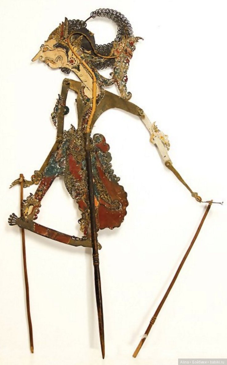 Куклы индонезийского театра теней, ок. 1910 гг (фото 9)