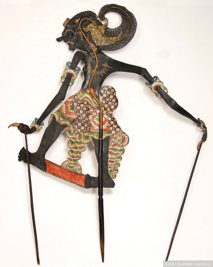 Куклы индонезийского театра теней, ок. 1910 гг (фото 2)