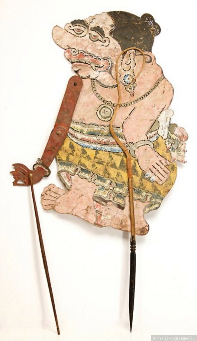 Куклы индонезийского театра теней, ок. 1910 гг (фото 7)