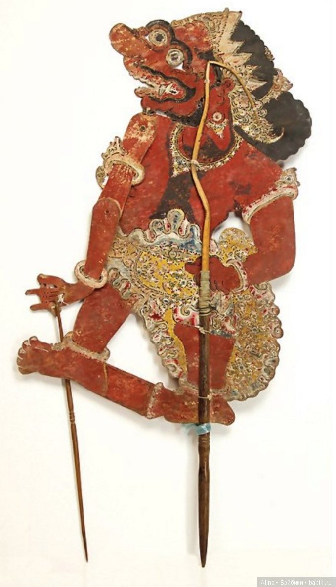 Куклы индонезийского театра теней, ок. 1910 гг (фото 5)