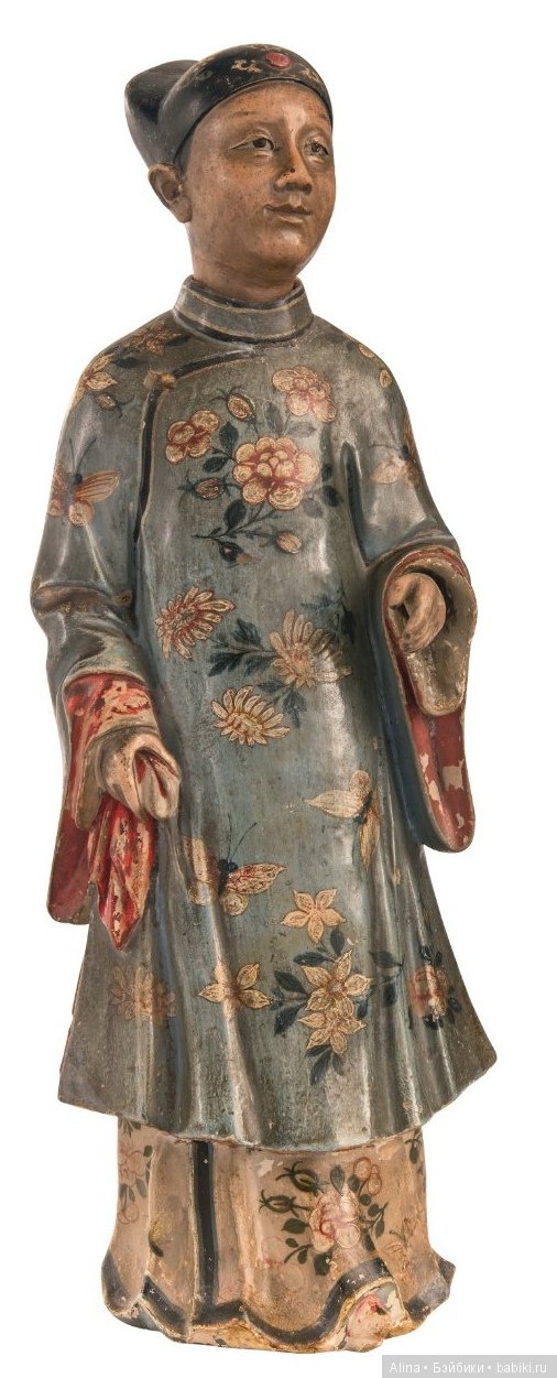 Китайские болванчики, фигурки, качающие головами, XIX век (фото 2)