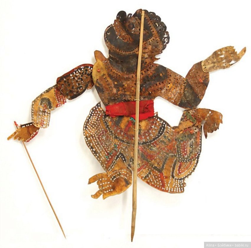 Куклы индонезийского театра теней, ок. 1910 гг (фото 6)