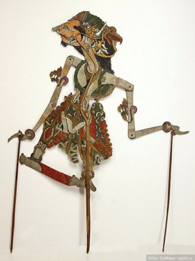 Куклы индонезийского театра теней, ок. 1910 гг (фото 3)