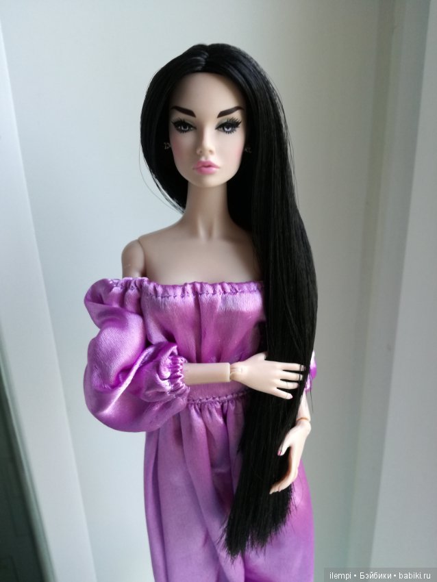 Перепрошитая Poppy Parker Сирень